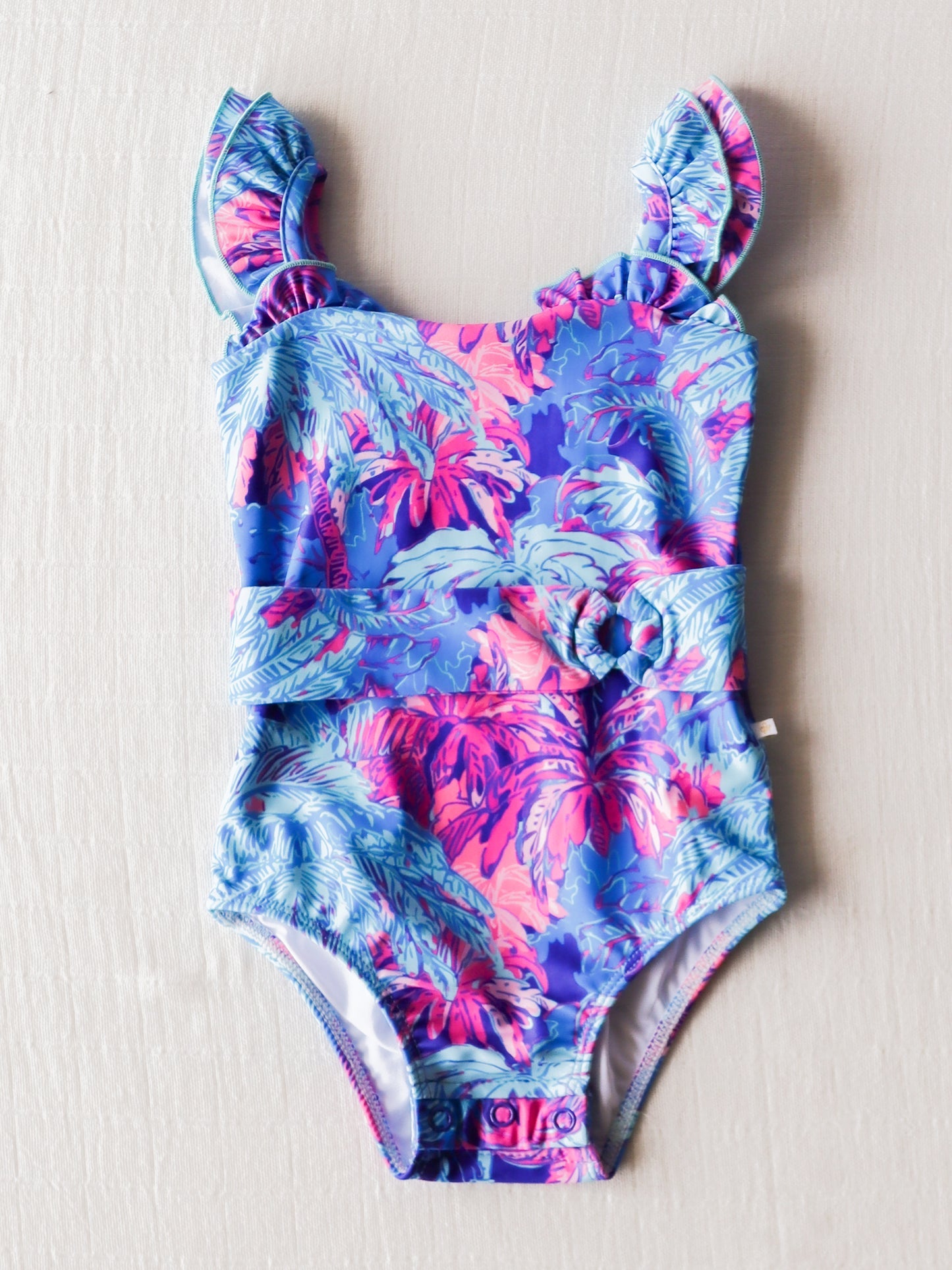 baby girls summer one piece bathing suit