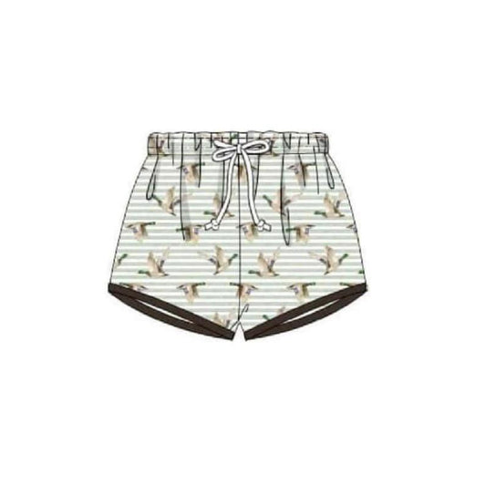 baby boy mallard duck summer shorts