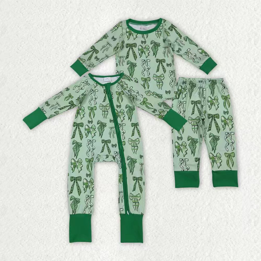 Saint Patrick's Day kids long sleeve pajama set