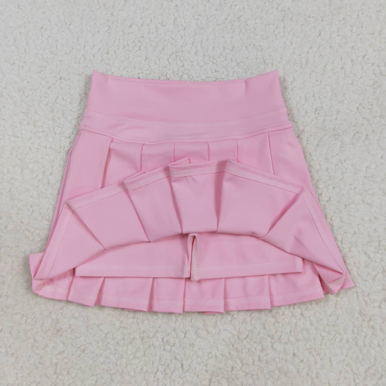 Toddle baby girls pink yoga shorts skirt