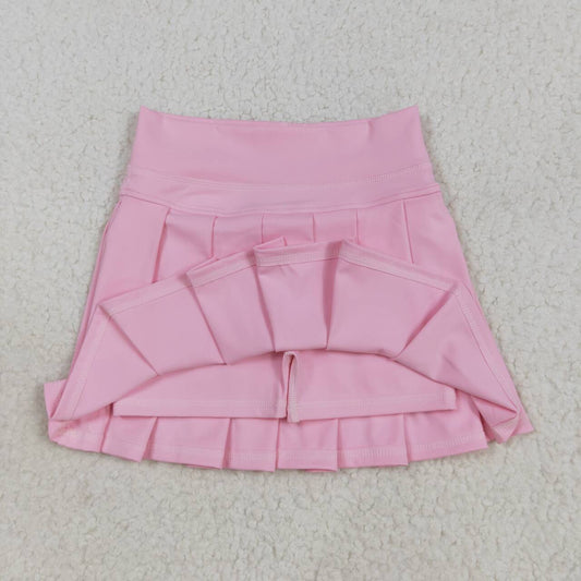 Toddle baby girls pink yoga shorts skirt