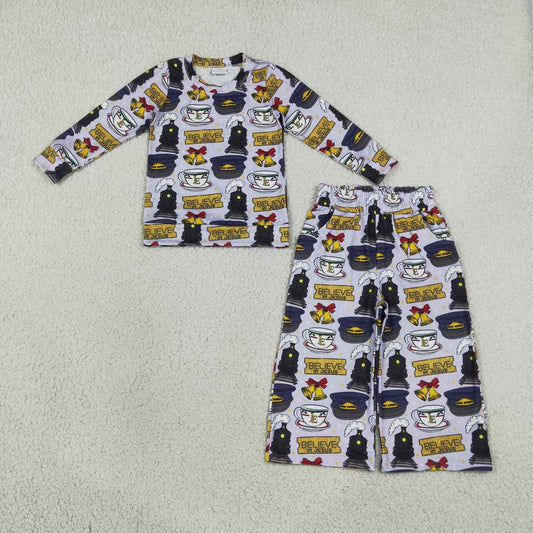 Believe in jesus girl long sleeve clothes wholesale kids clothes