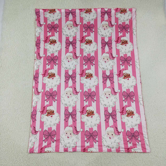 toddle kids Christmas santa claus print soft blanket