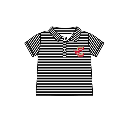 Kids short sleeve polo shirt