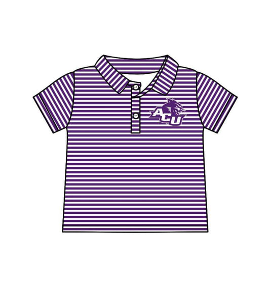 Kids short sleeve polo shirt