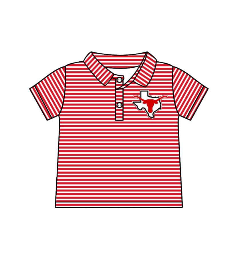 Kids short sleeve polo shirt