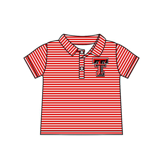 Kids short sleeve polo shirt
