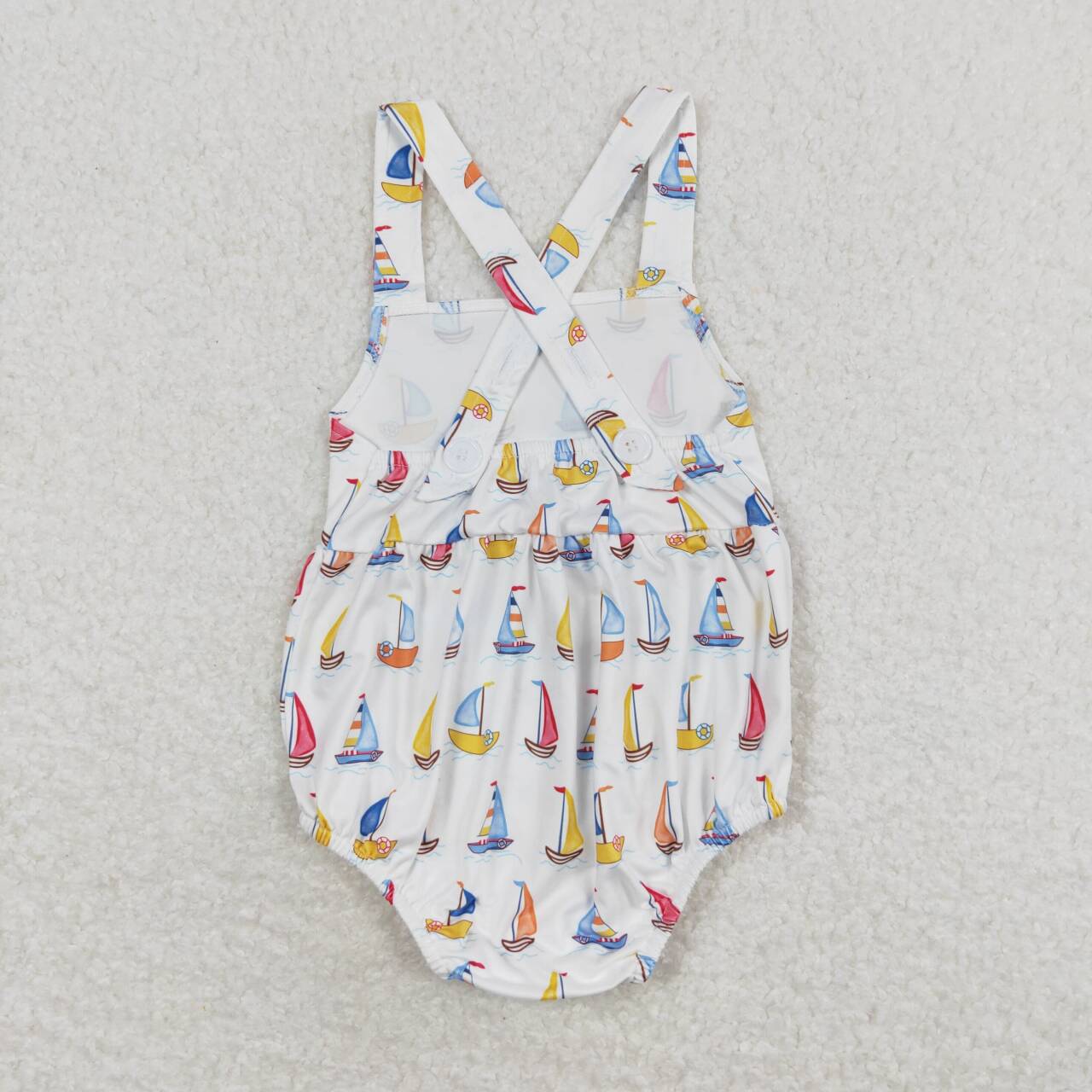 toddle baby sailboat beach romper