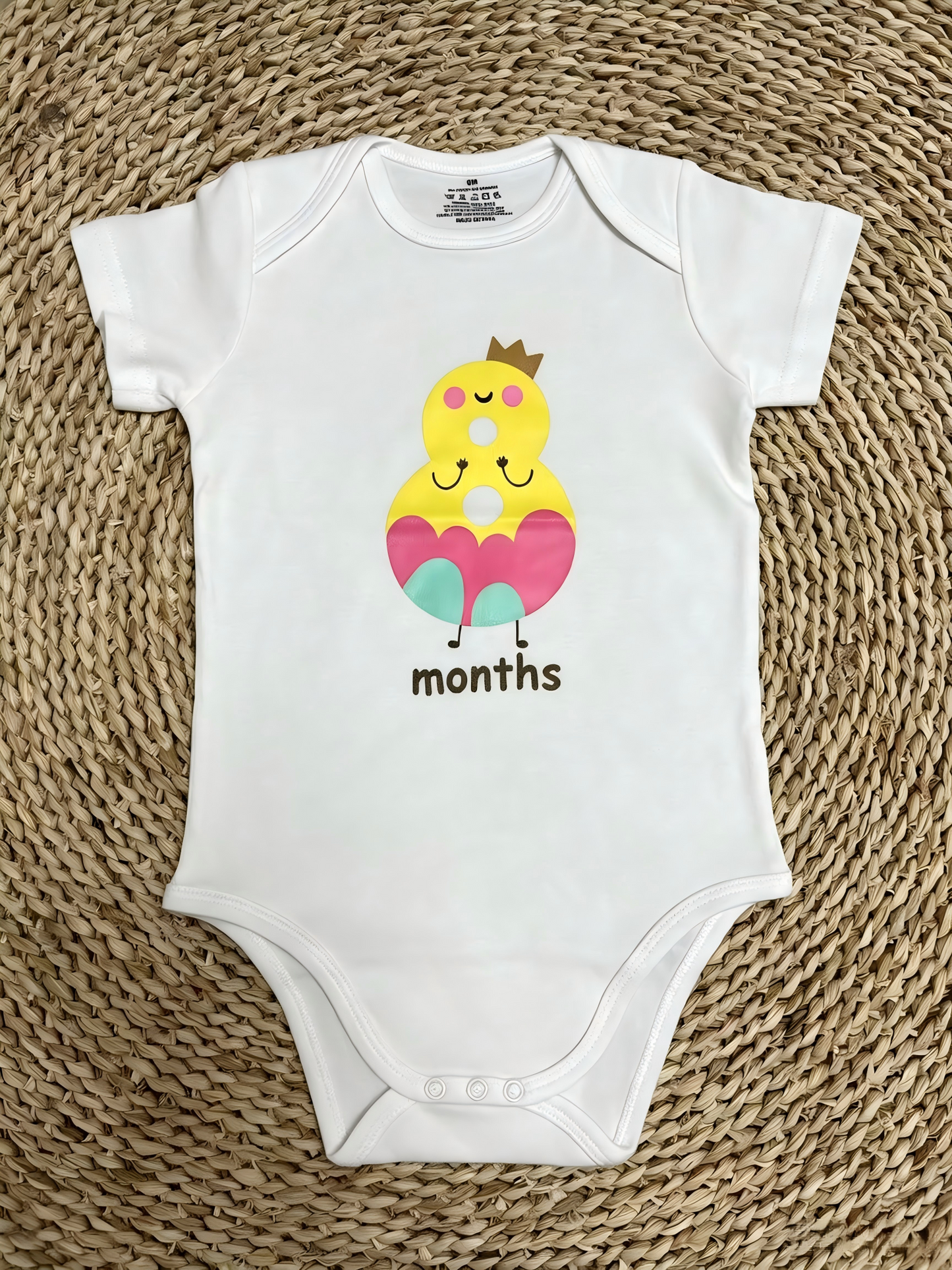 USA SHOP newborn to one years old design baby short sleeve cotton unisex romper