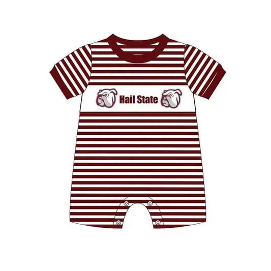Team design toddle baby boy summer romper