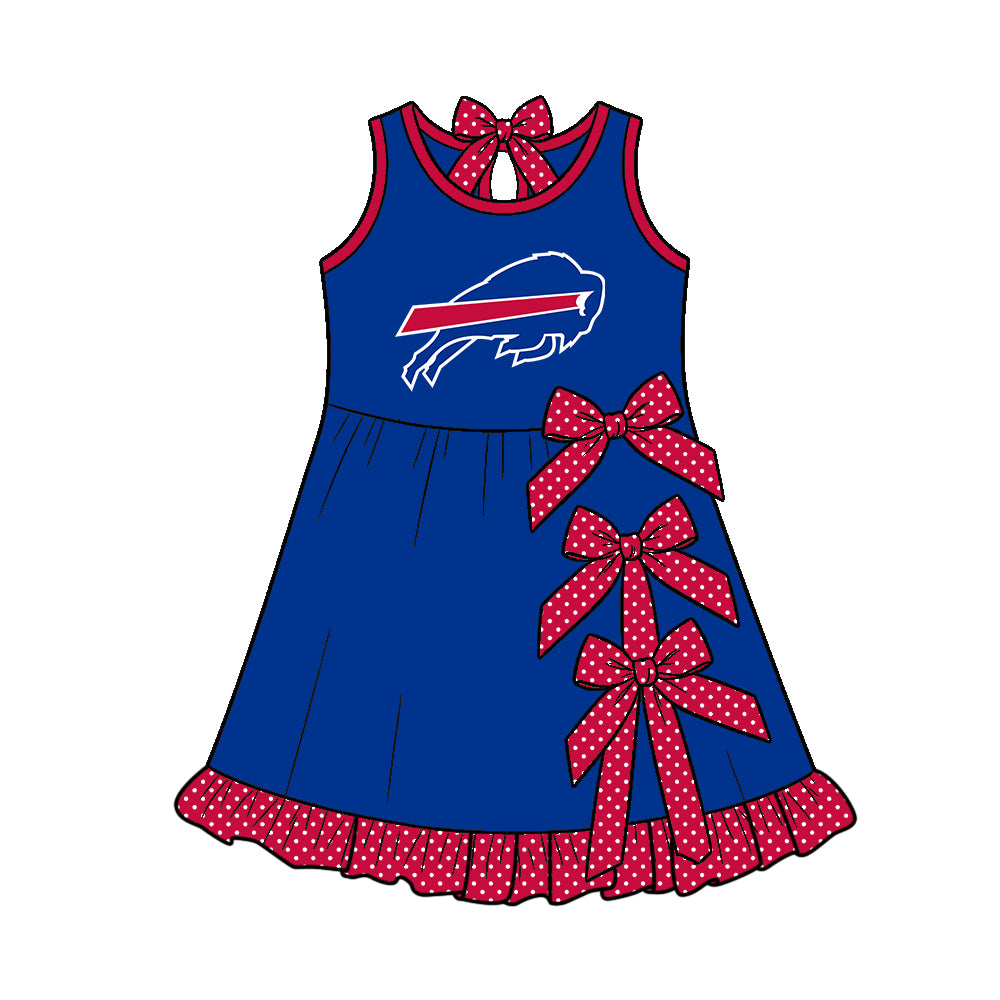 Toddle girls wholesale custom team design yoga dress