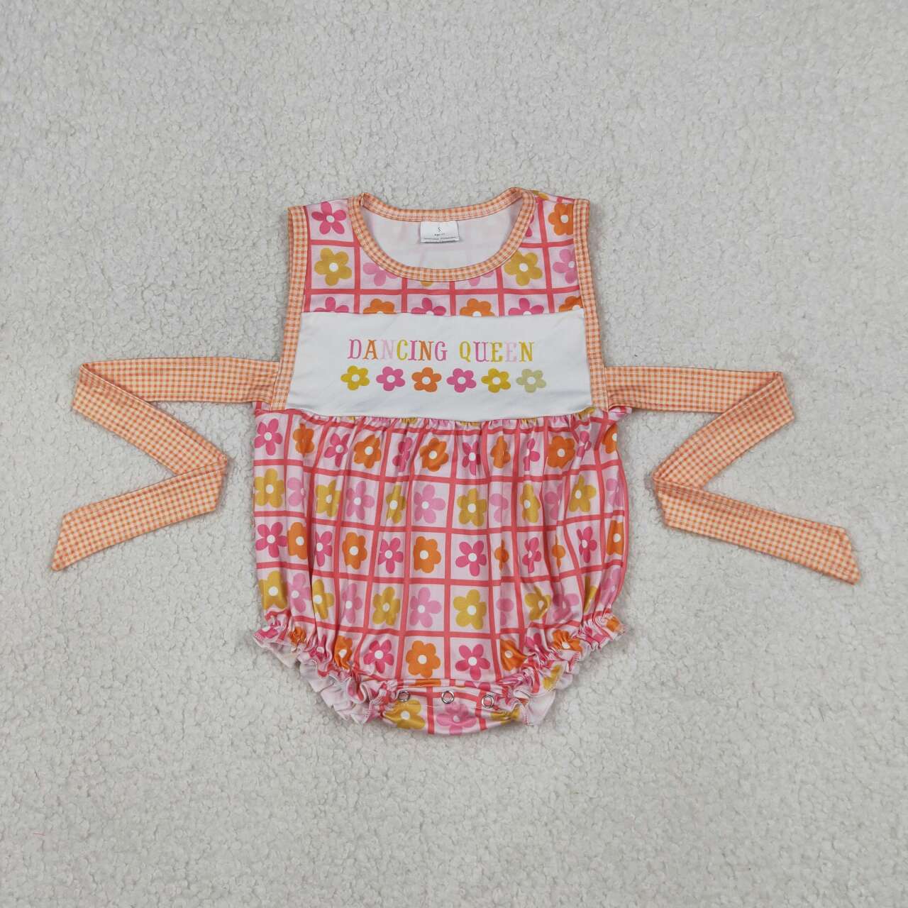 Dancing queen flowers design summer romper