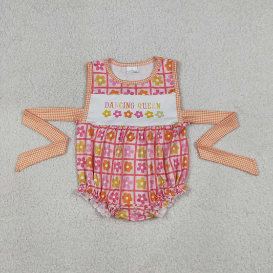 Dancing queen flowers design summer romper
