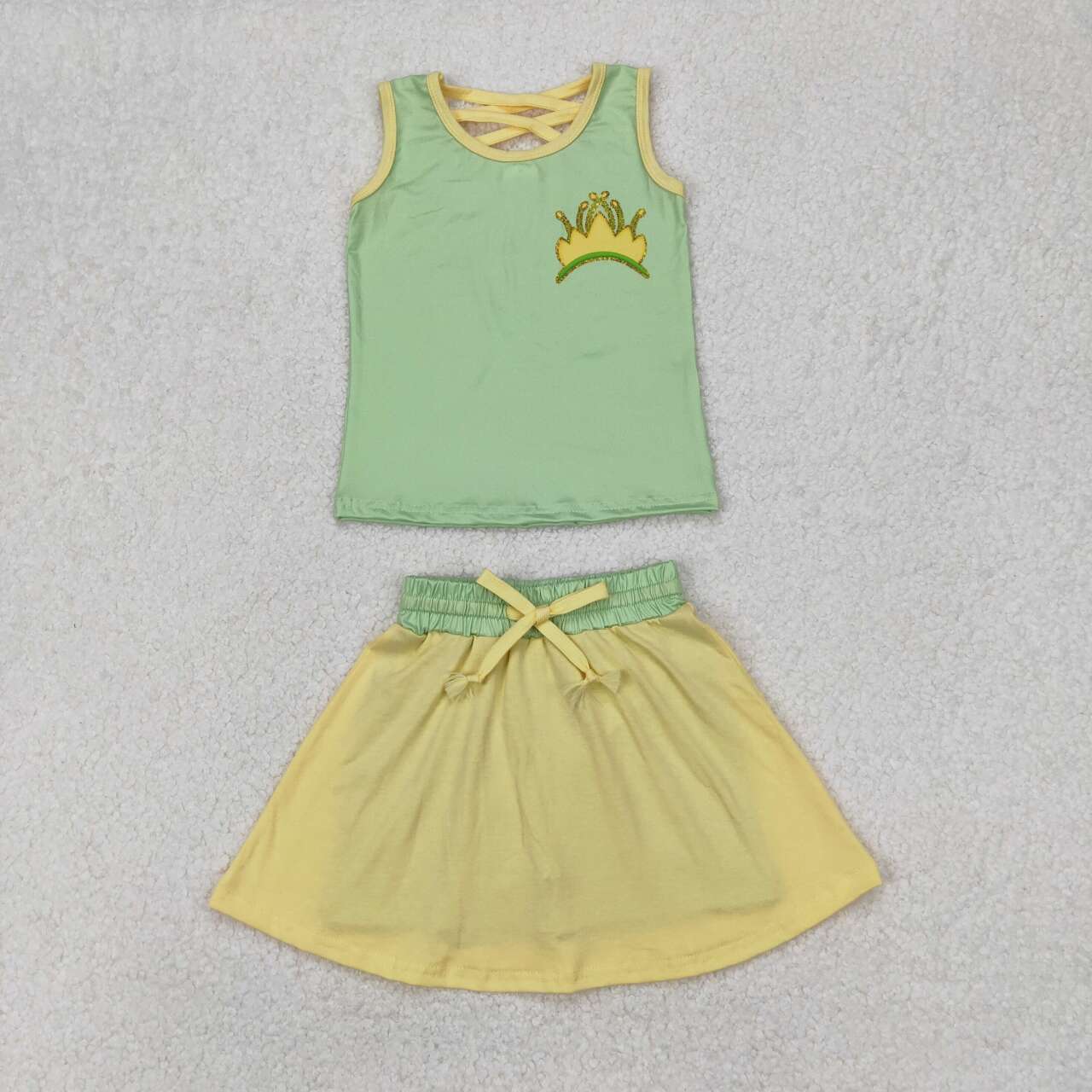 Toddle baby girl  top matching skirt outfit