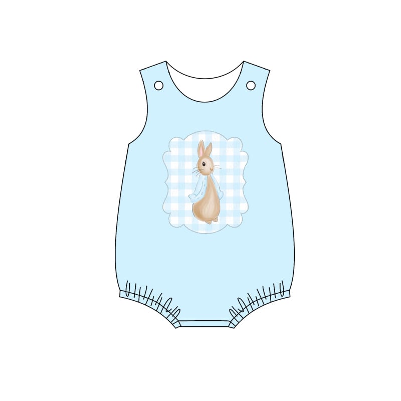 Easter bunny toddle boy romper