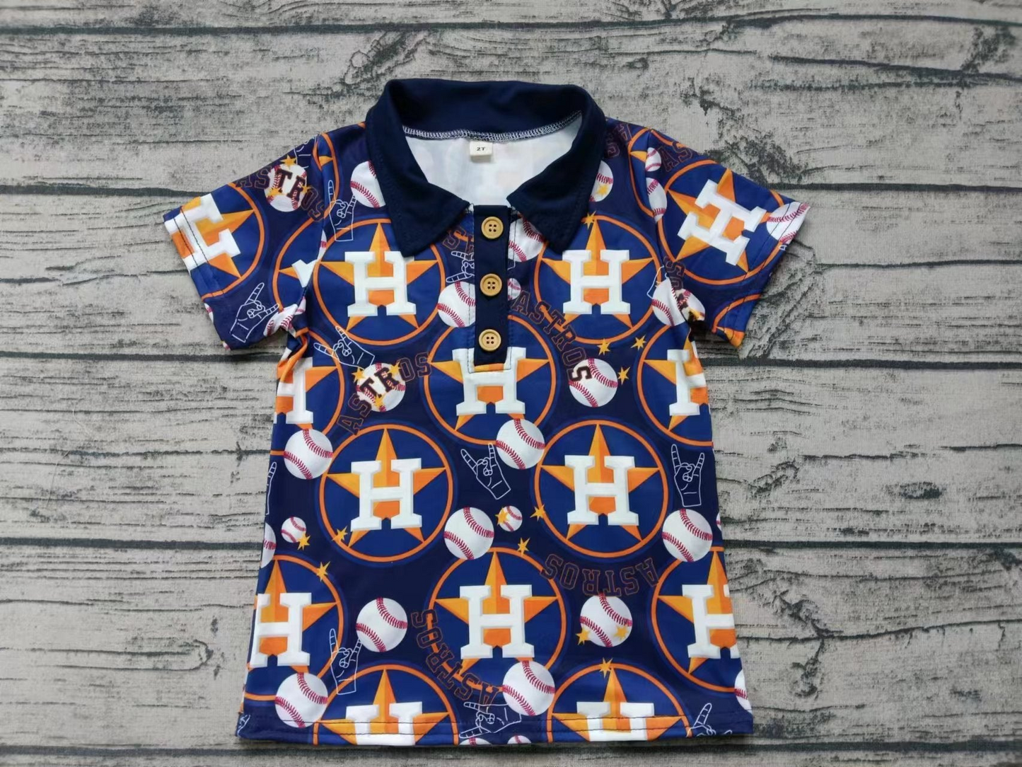 boy short sleeve custom shirt