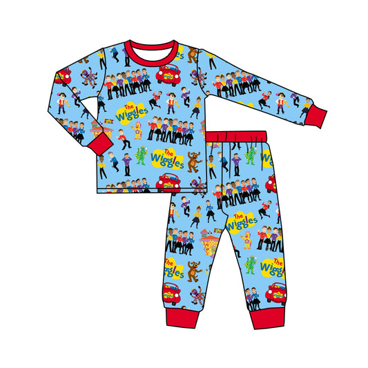 Toddle baby boy long sleeve cartoon clothes