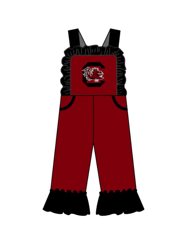 toddle girls custom team design jumpsuit wholesale factory price