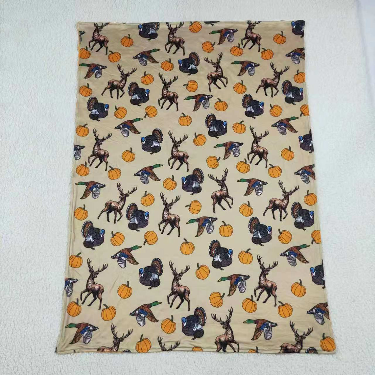 Turkey deer duck design Thanksgiving long sleeve matching outfit