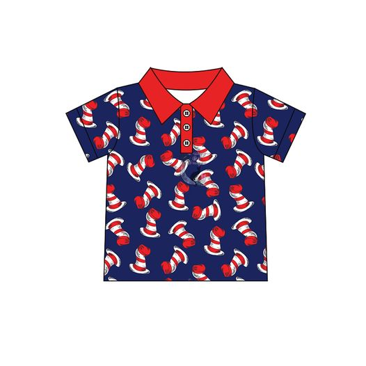 baby boy short sleeve dr polo shirt preorder