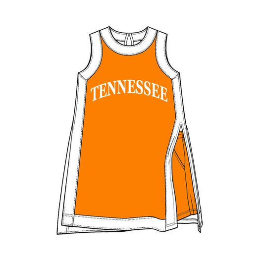baby girls sleeveless team dress matching shorts yoga clothing set