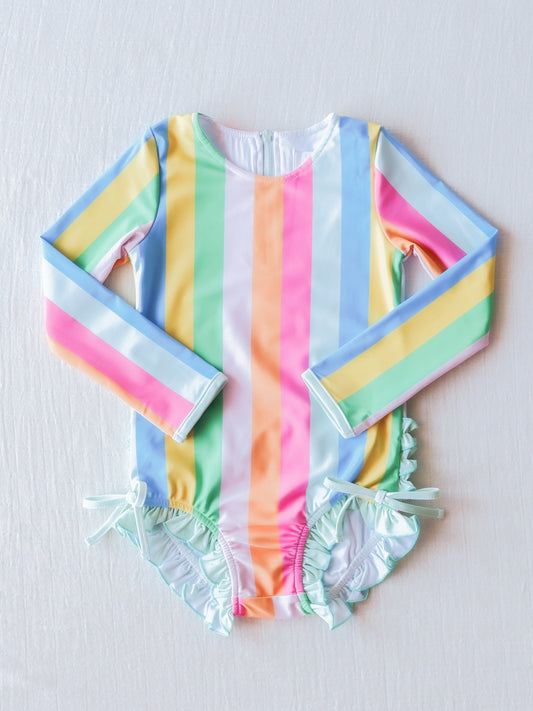 baby girls summer one piece bathing suit
