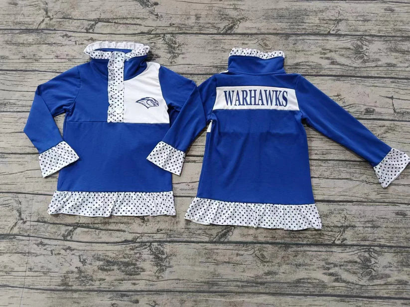 Kids custom team long sleeve pullover