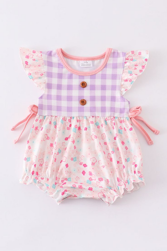 toddle girls floral romper