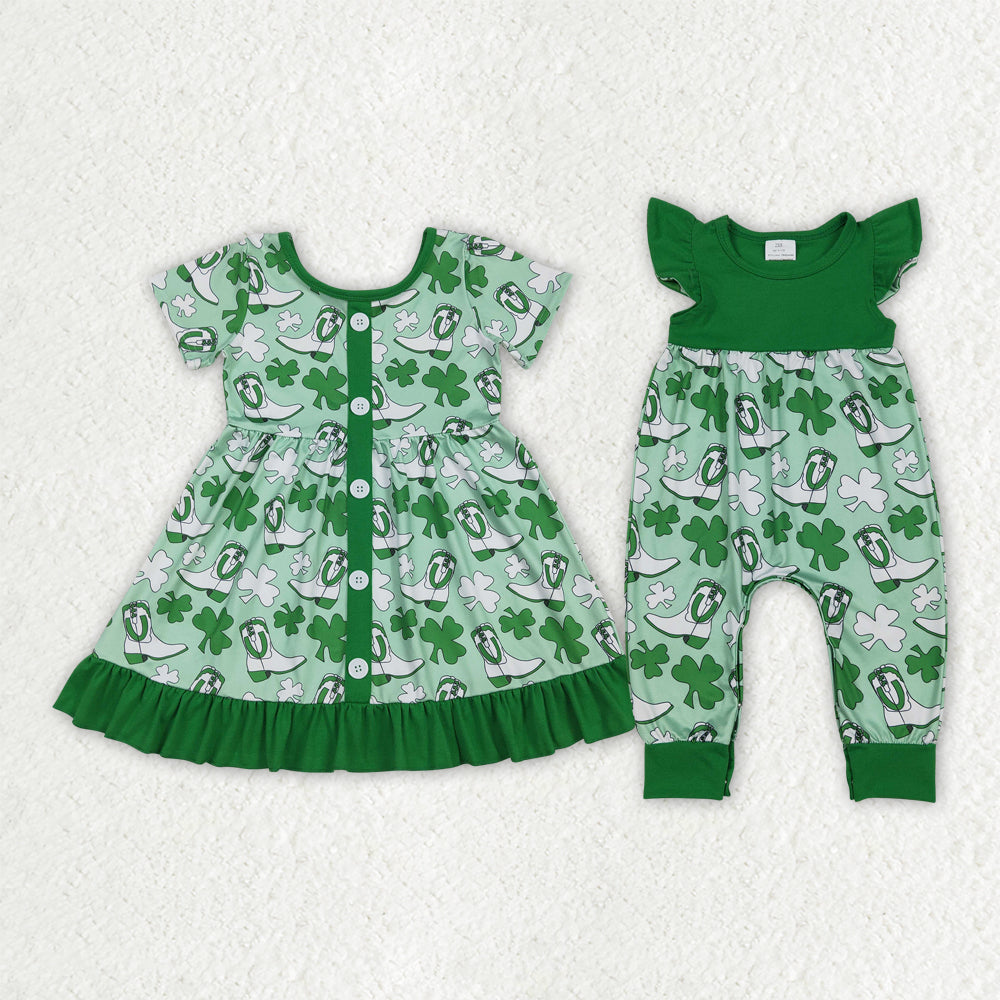 Saint Patrick's Day design toddle baby girls dress