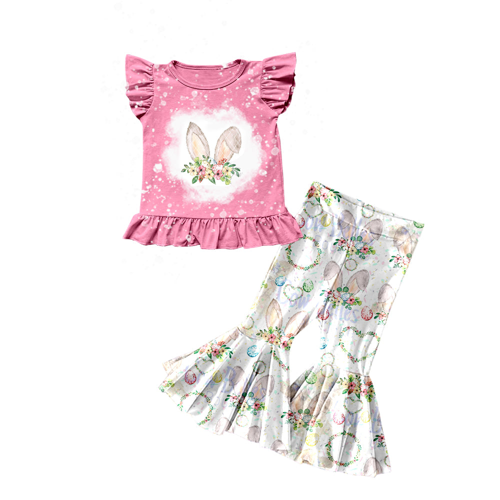easter bunny floral boutique outfit