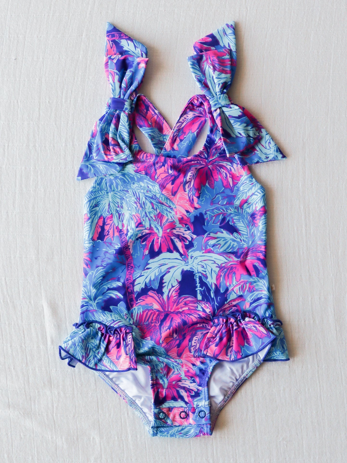 baby girls summer one piece bathing suit