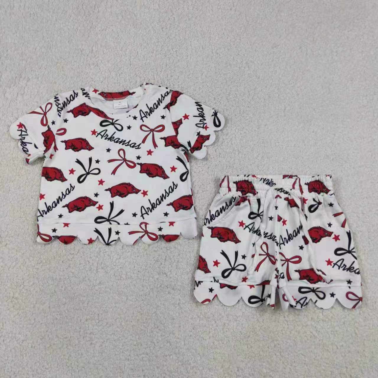 Georgia team top matching outfit girl collegiate outfit