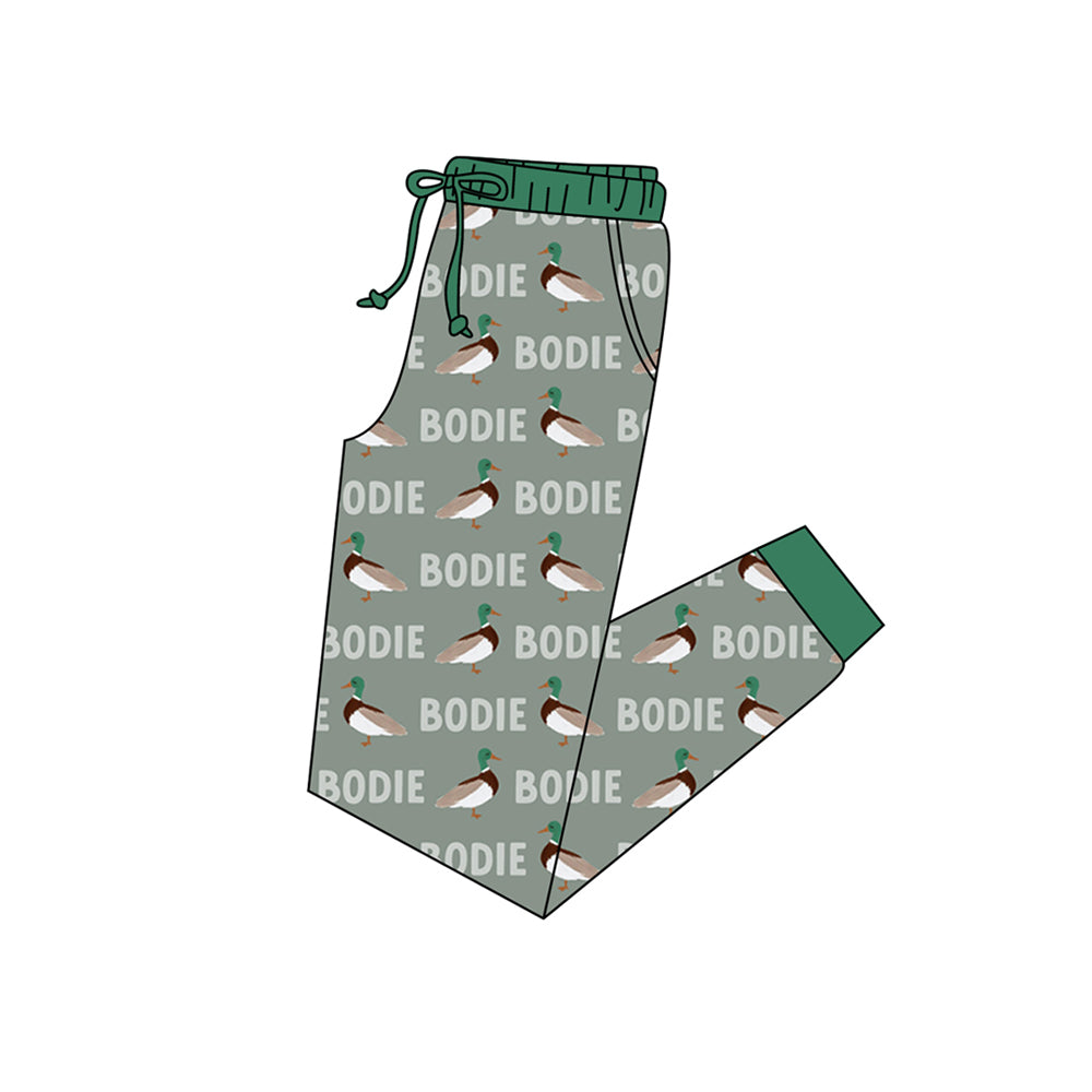Adult man mallard duck pocket pants