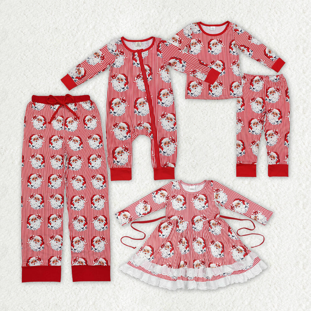 Mommy and me Christmas Santa Claus clothes