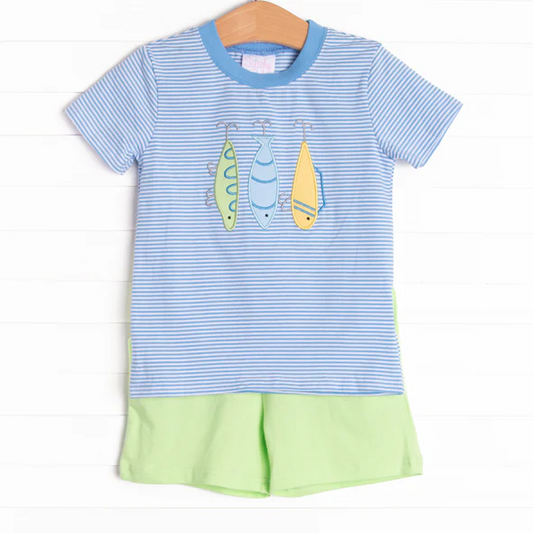 infant baby boy outfdoor fishing summer clothes