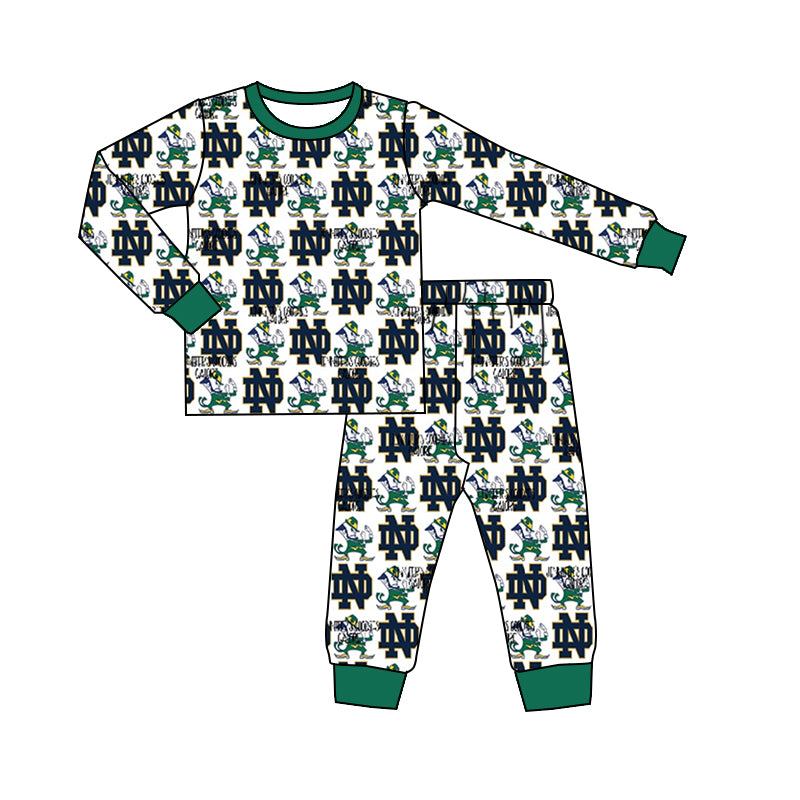 baby boy long sleeve team outfit