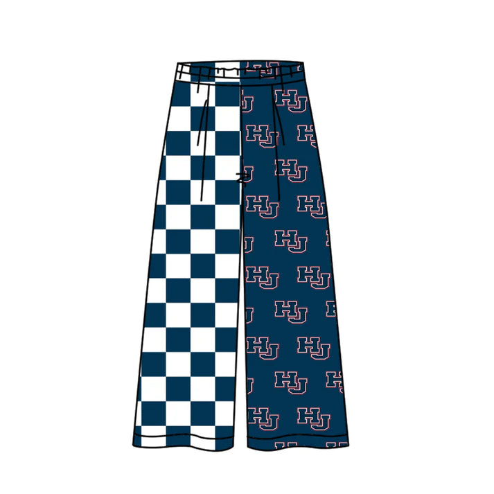 Baby girls custom team design pants