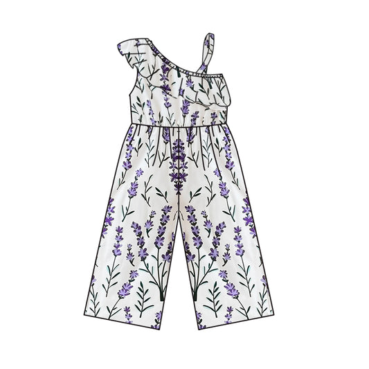 baby girls boutique wide leg jumpsuit