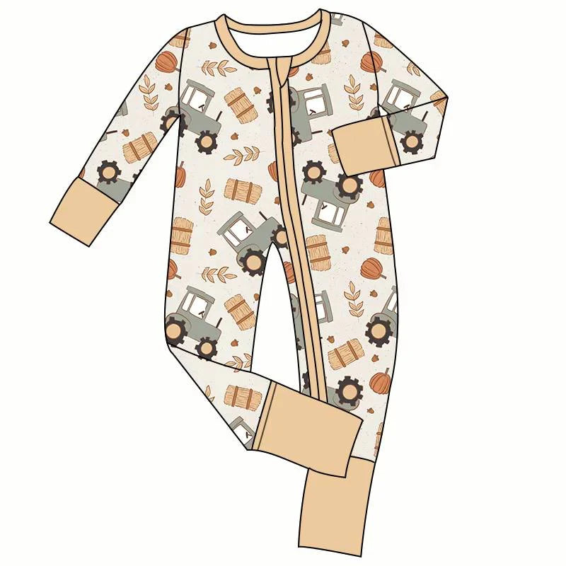 toddle baby long sleeve zip romper wholesale factory price