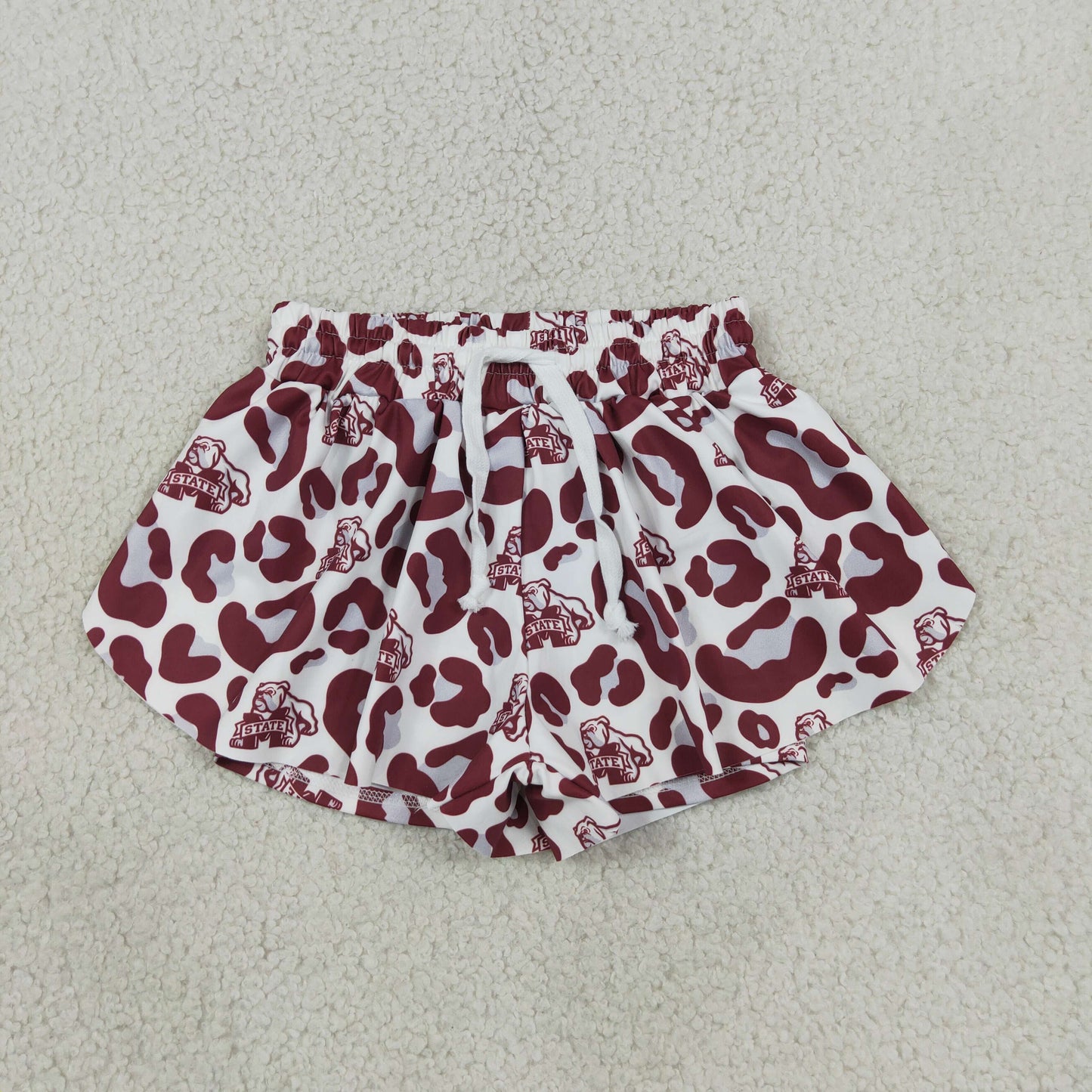 Toddle baby girls state team summer yoga shorts