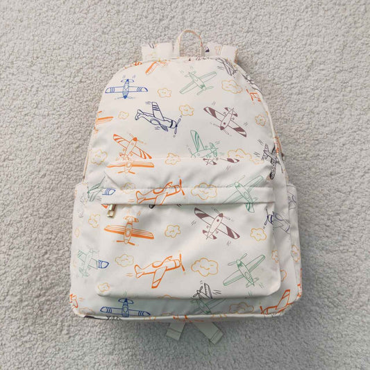 toddle baby girls plane print backpack