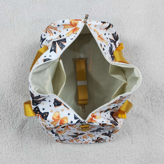 Halloween bow design duffle bag