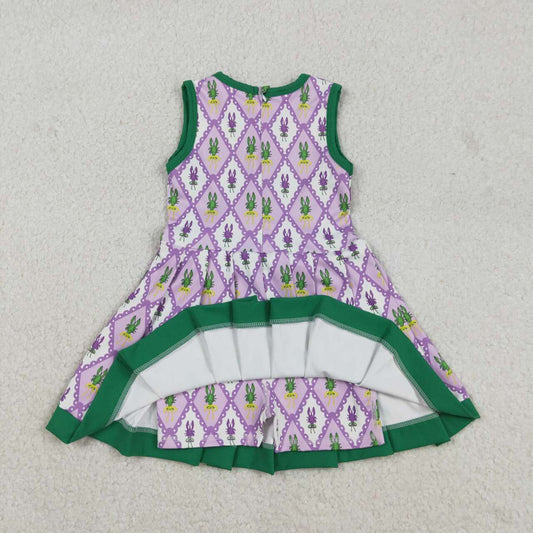 Mardi Gras craawfish design girls yoga dress