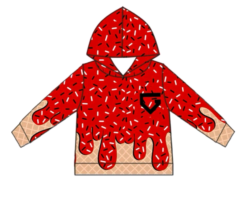 baby boy long sleeve team hoodie top
