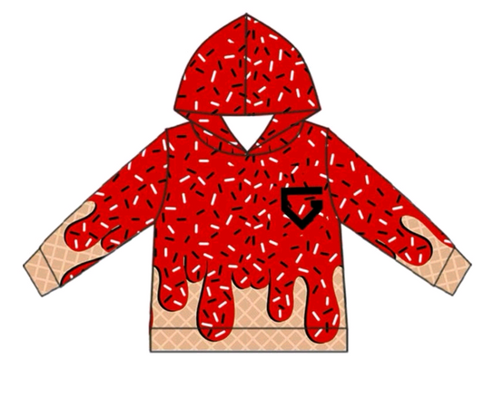 baby boy long sleeve team hoodie top