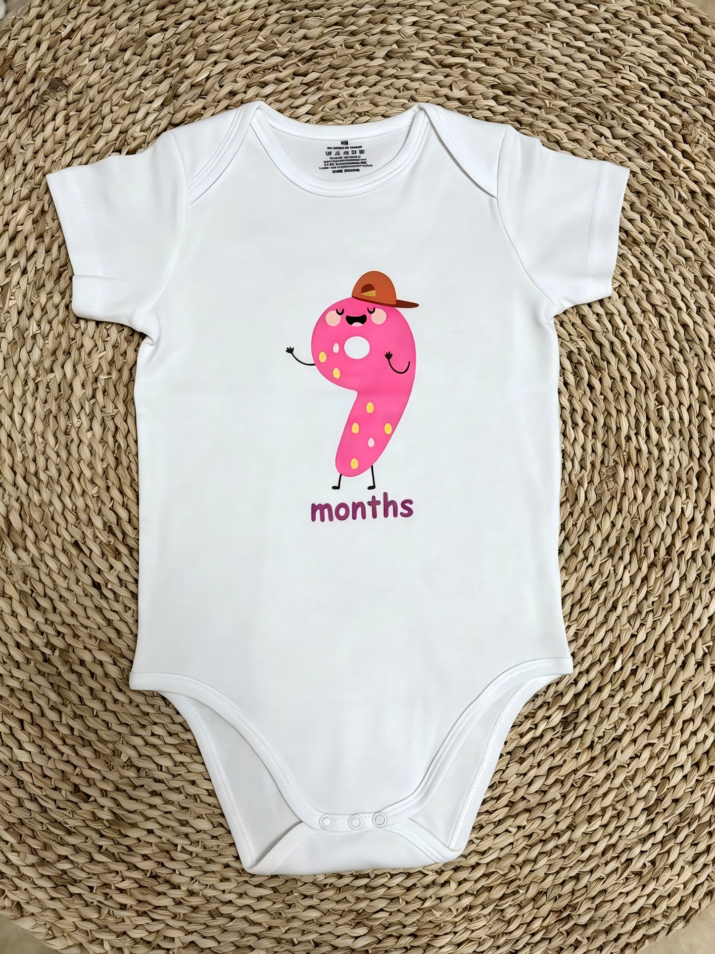 USA SHOP newborn to one years old design baby short sleeve cotton unisex romper