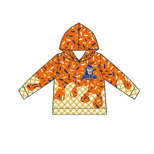 Kids boy long sleeve hoodie top