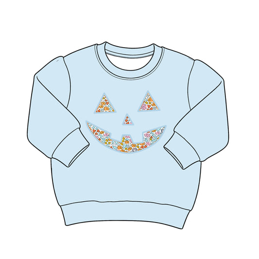 Halloween print kids girls baby long sleeve top