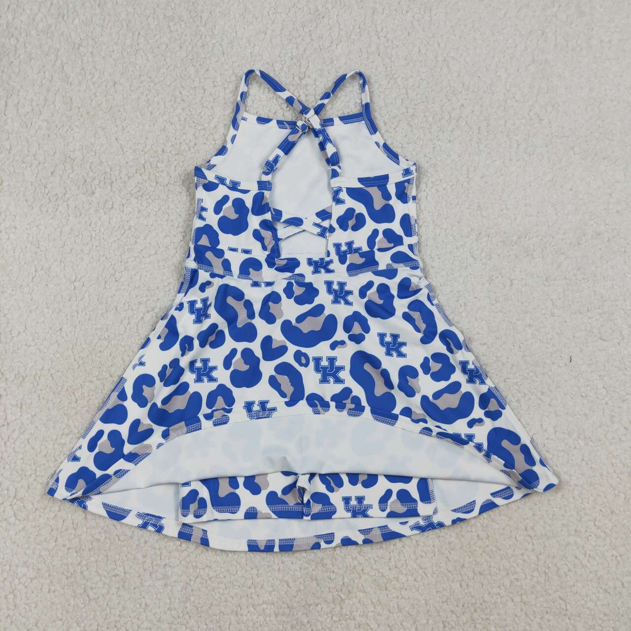 Uk camo Team design girls summer active yoga dress