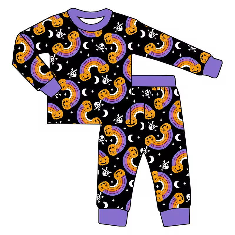 halloween pumpkin skull clothes